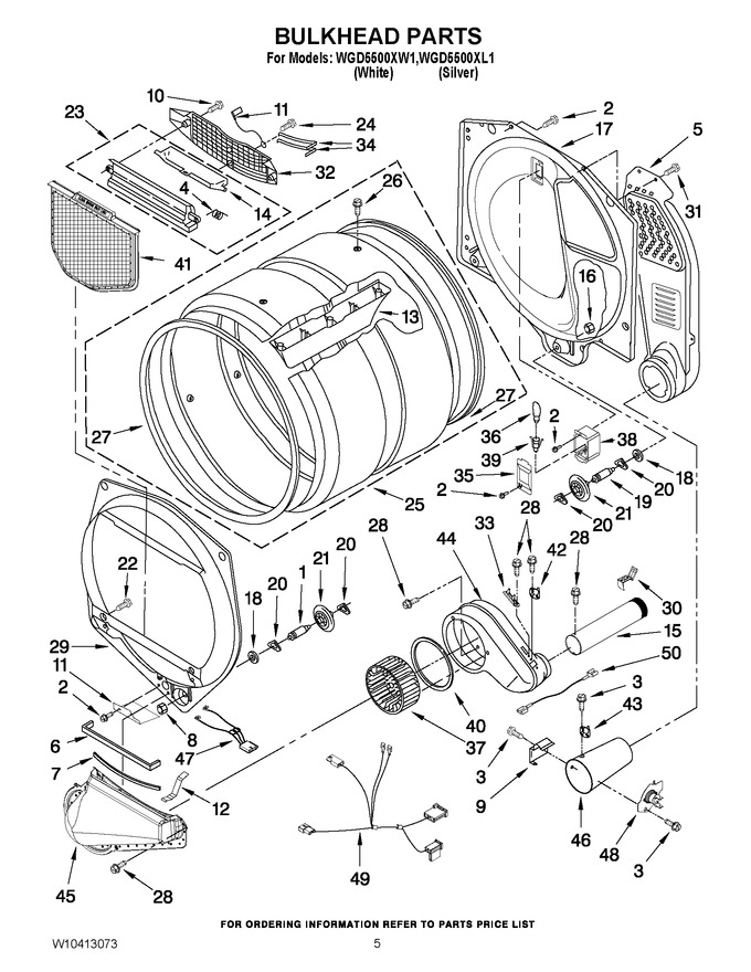 Diagram for WGD5500XL1
