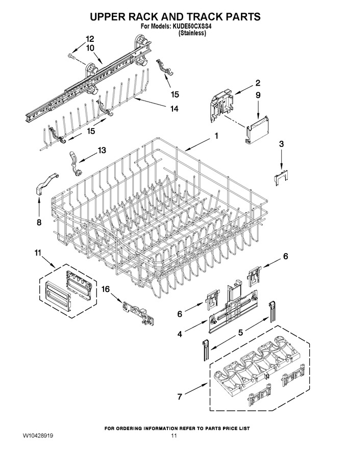Diagram for KUDE50CXSS4