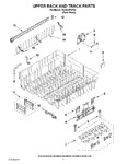 Diagram for 09 - Upper Rack And Track Parts