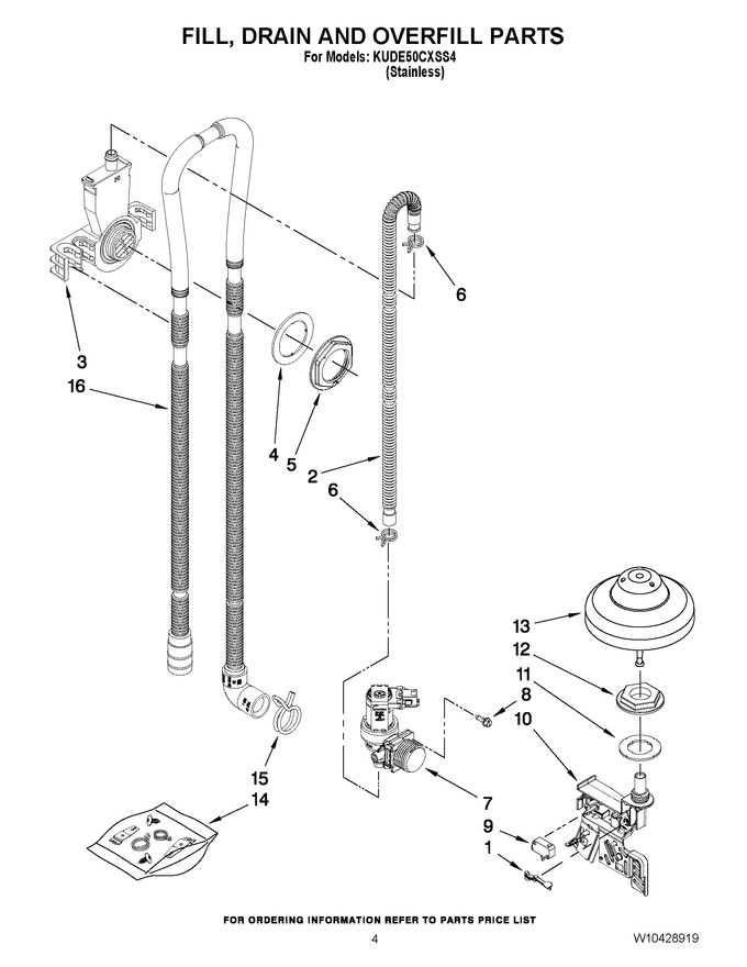 Diagram for KUDE50CXSS4