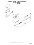 Diagram for 02 - Control Panel And Latch Parts