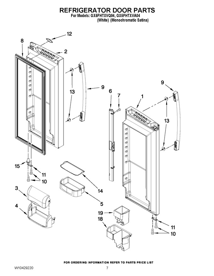 Diagram for GX5FHTXVA04