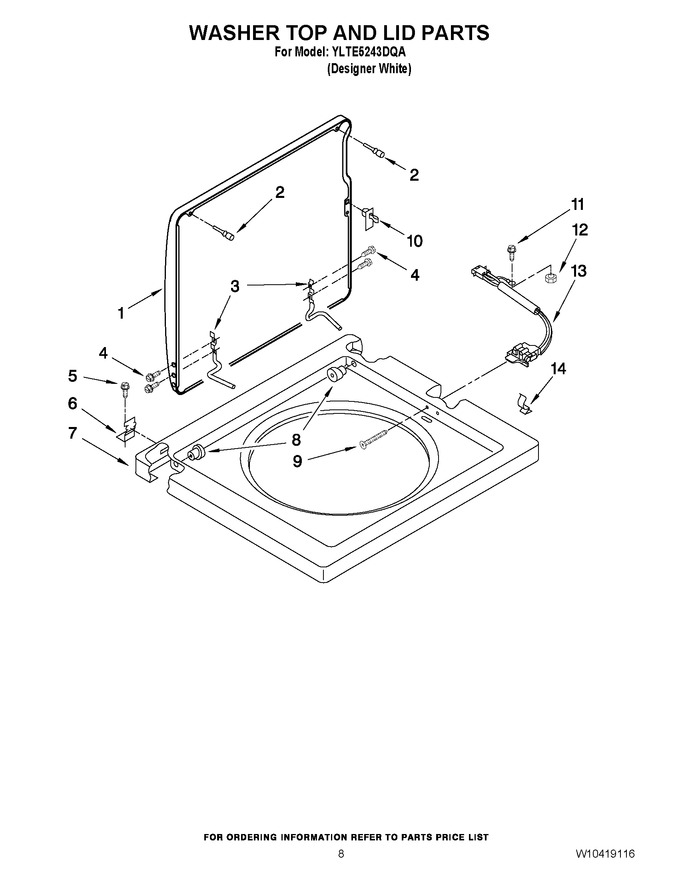 Diagram for YLTE5243DQA