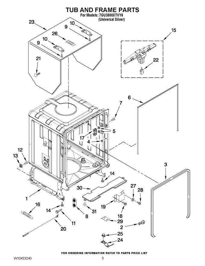 Diagram for 7GU3800XTVY6