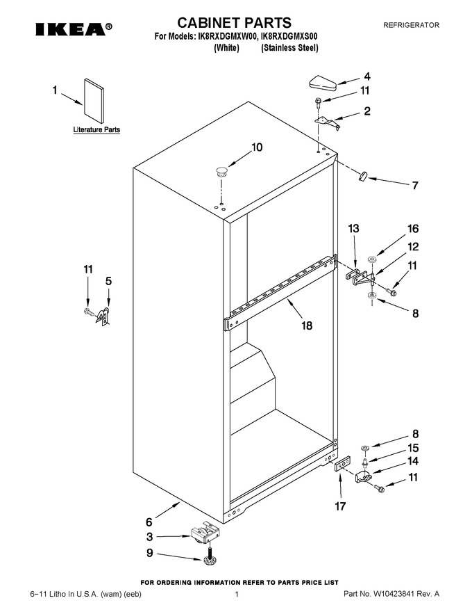 Diagram for IK8RXDGMXS00