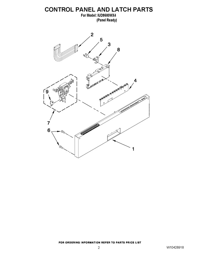 Diagram for IUD9500WX4