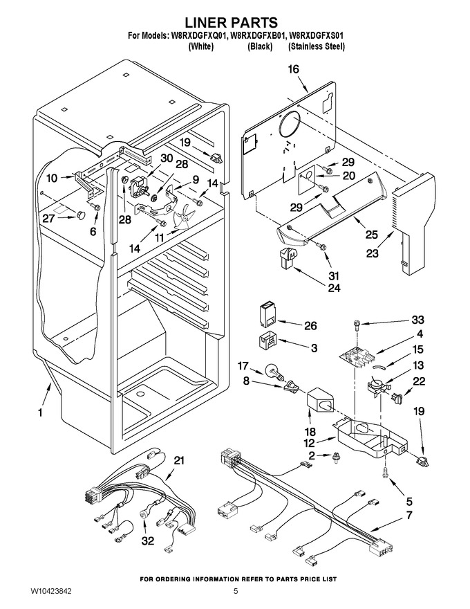 Diagram for W8RXDGFXS01