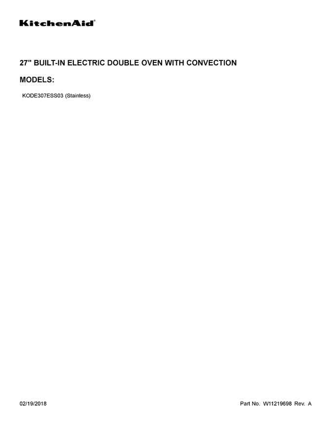 Diagram for KODE307ESS03