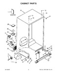 Diagram for 02 - Cabinet Parts