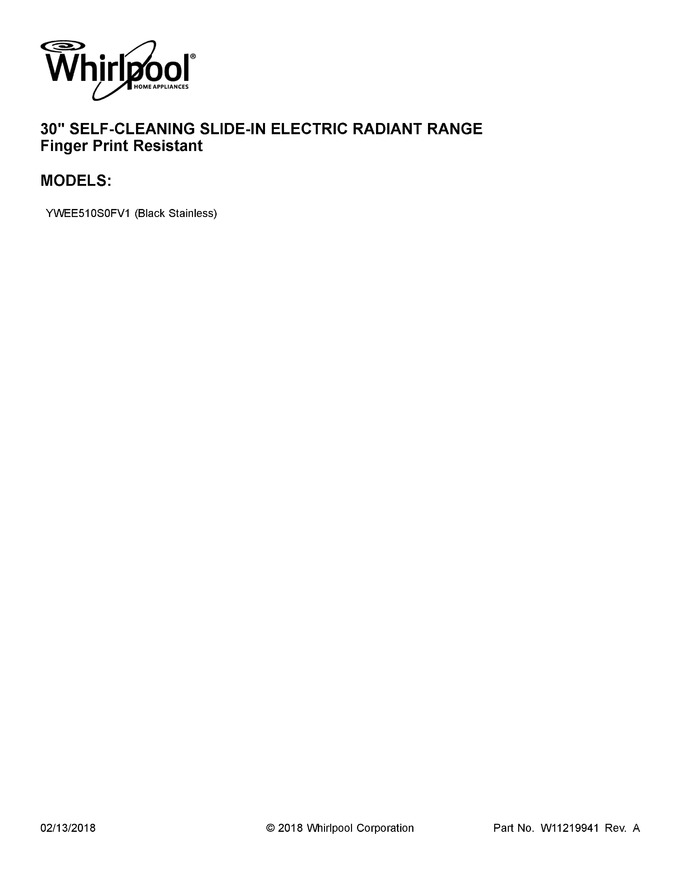 Diagram for YWEE510S0FV1