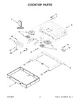 Diagram for 02 - Cooktop Parts