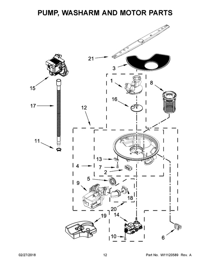 Diagram for WDT975SAHZ0