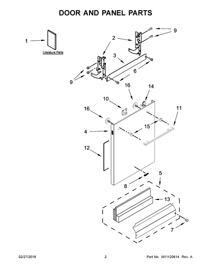 Diagram for WDTA75SAHN0