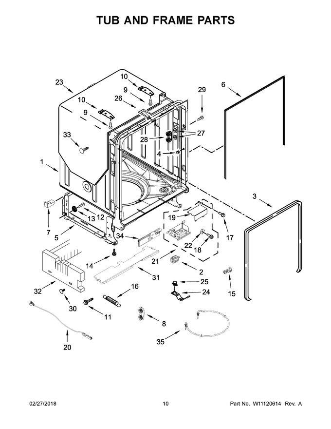 Diagram for WDTA75SAHN0
