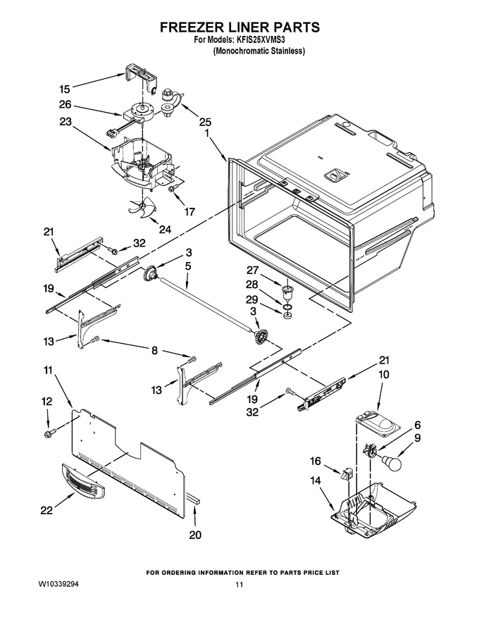 Diagram for KFIS25XVMS3