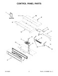 Diagram for 02 - Control Panel Parts