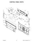 Diagram for 03 - Control Panel Parts