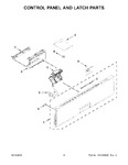 Diagram for 03 - Control Panel And Latch Parts
