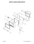 Diagram for 05 - Upper Oven Door Parts