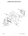 Diagram for 05 - Lower Oven Door Parts