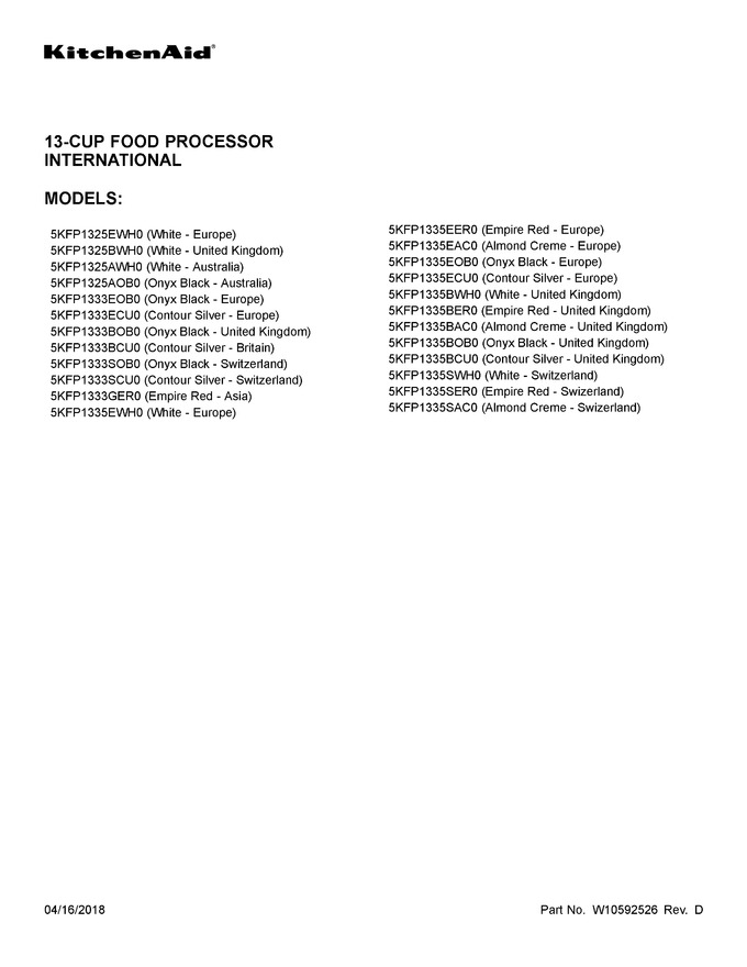 Diagram for 5KFP1333ECU0
