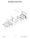 Diagram for 04 - Microwave Door Parts