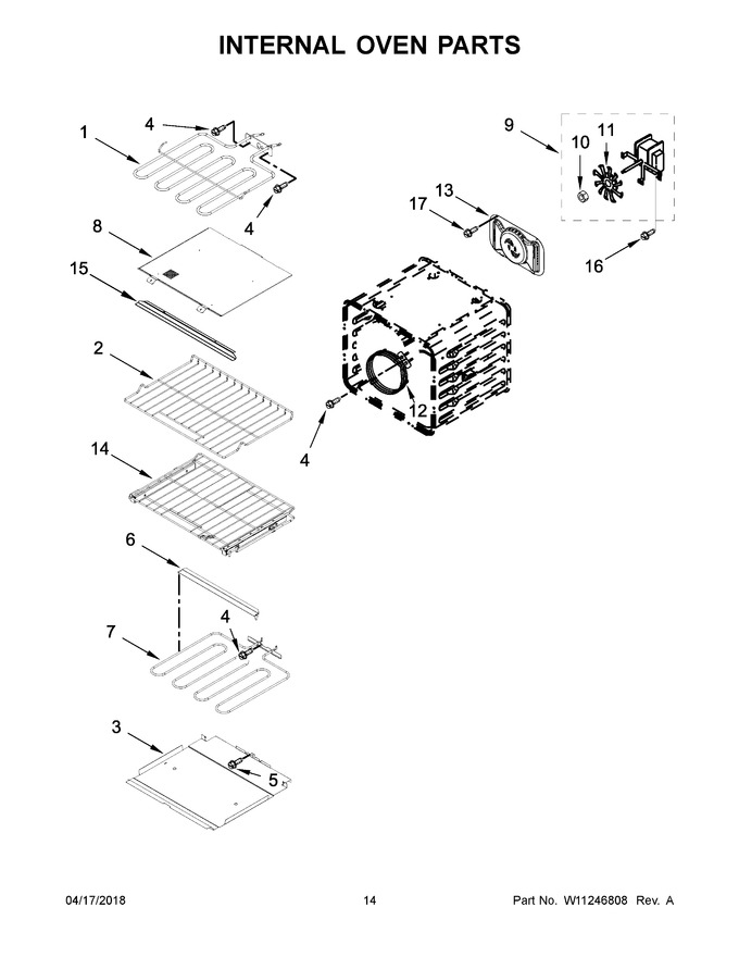 Diagram for KOCE500EBS07