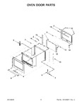 Diagram for 04 - Oven Door Parts