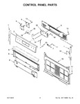 Diagram for 03 - Control Panel Parts