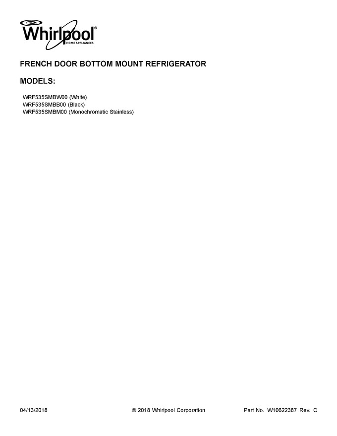 Diagram for WRF535SMBM00