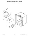 Diagram for 03 - Refrigerator Liner Parts