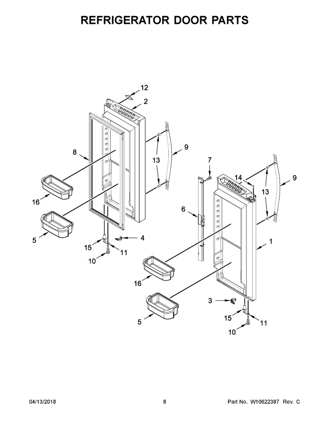 Diagram for WRF535SMBW00