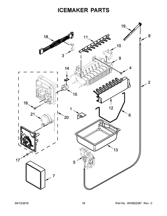 Diagram for WRF535SMBW00