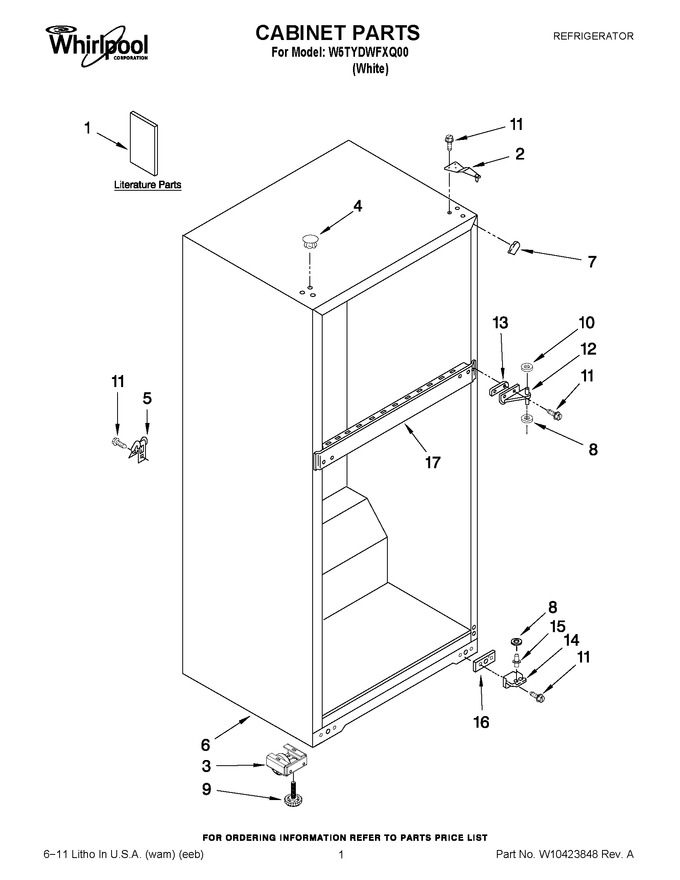 Diagram for W5TYDWFXQ00
