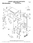 Diagram for 01 - Cabinet Liner And Door Parts