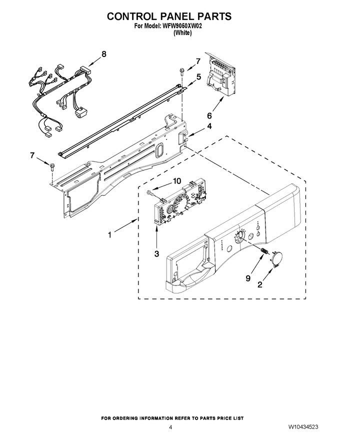 Diagram for WFW9050XW02