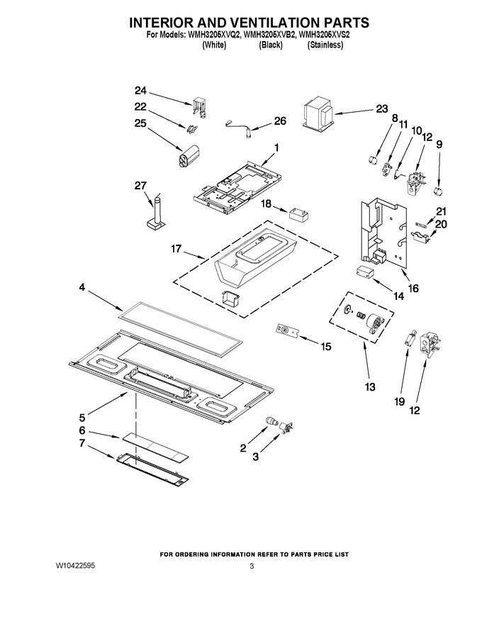 Diagram for WMH3205XVQ2
