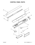 Diagram for 03 - Control Panel Parts