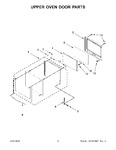 Diagram for 05 - Upper Oven Door Parts
