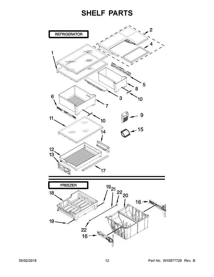 Diagram for WRF560SFYW05
