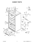 Diagram for 02 - Cabinet Parts