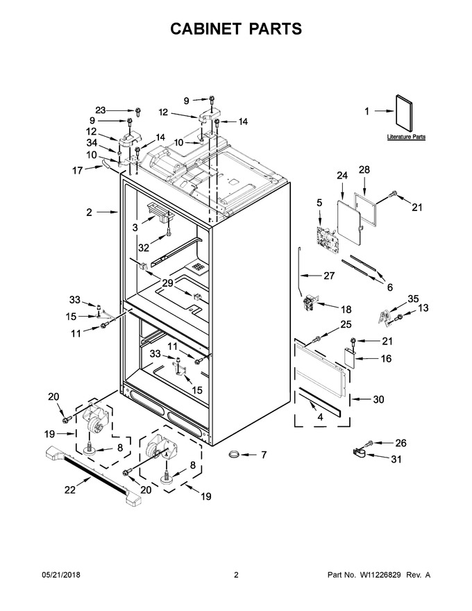 Diagram for KRFF507HWH00