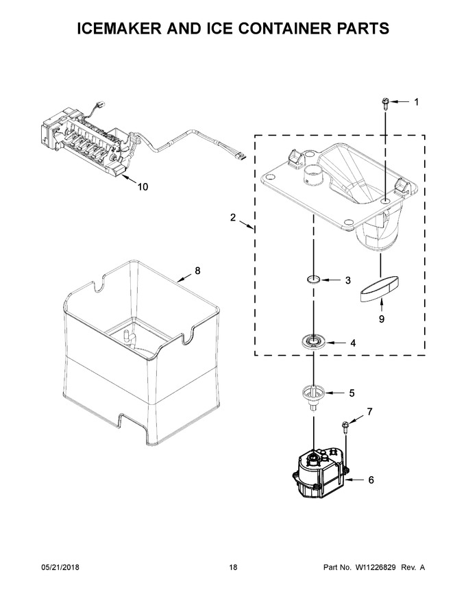 Diagram for KRFF507HWH00