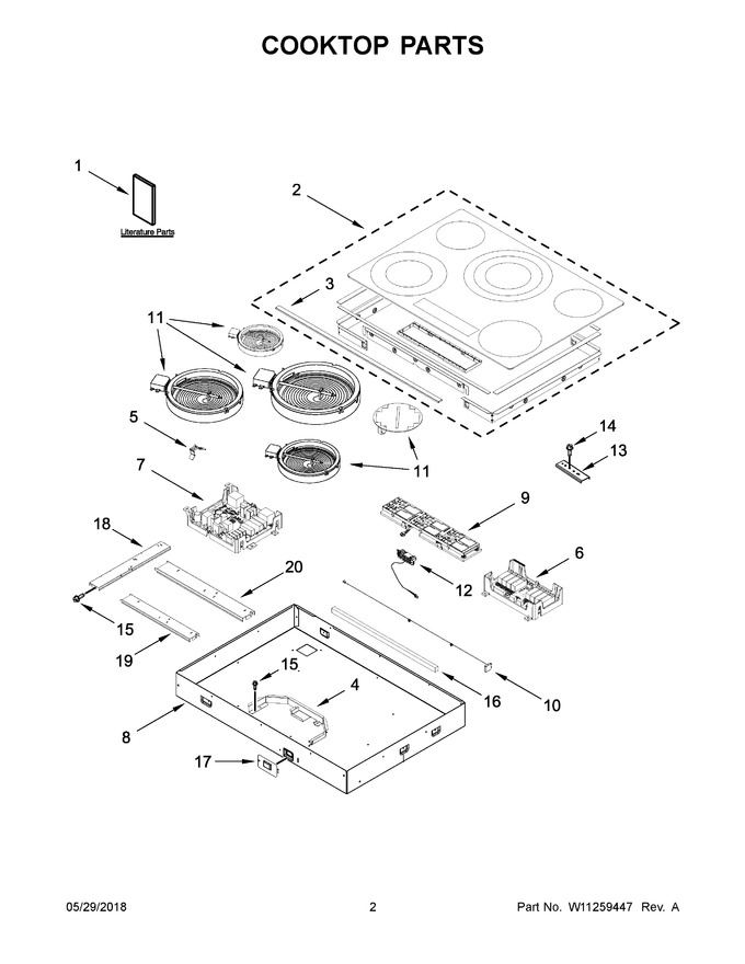 Diagram for WCE97US6HS00