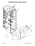 Diagram for 03 - Refrigerator Liner Parts