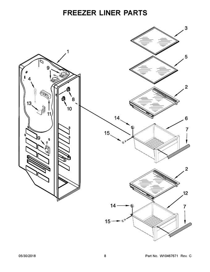 Diagram for KSC24C8EYB02