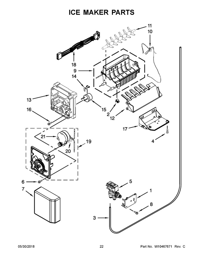 Diagram for KSC24C8EYB02