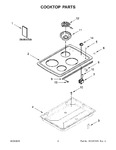 Diagram for 02 - Cooktop Parts