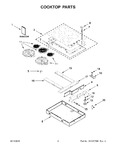 Diagram for 02 - Cooktop Parts