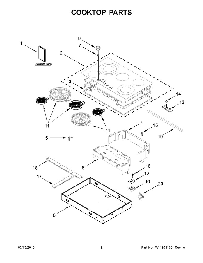 Diagram for KCES556HBL00
